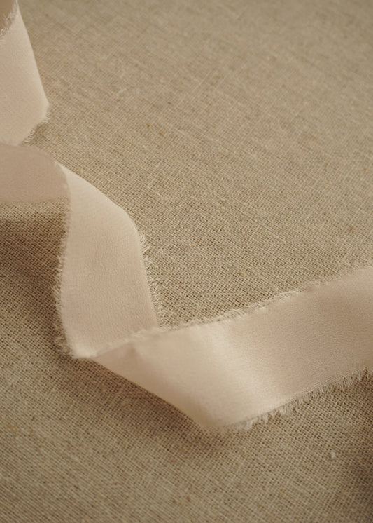 Soft Pink Silk Ribbon