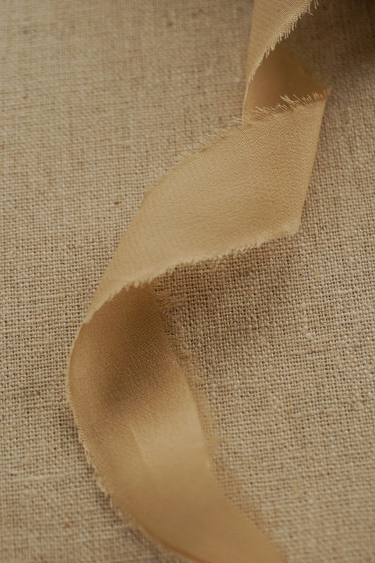 Caramel Silk Ribbon