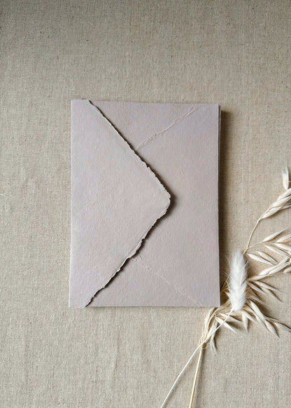 Mauve Handmade Paper Envelopes - northernprintingco