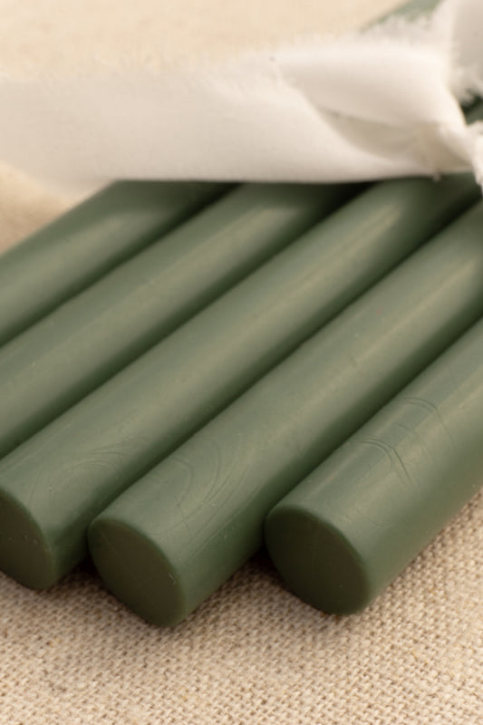 Pine Green Wax Sealing Sticks - northernprintingco