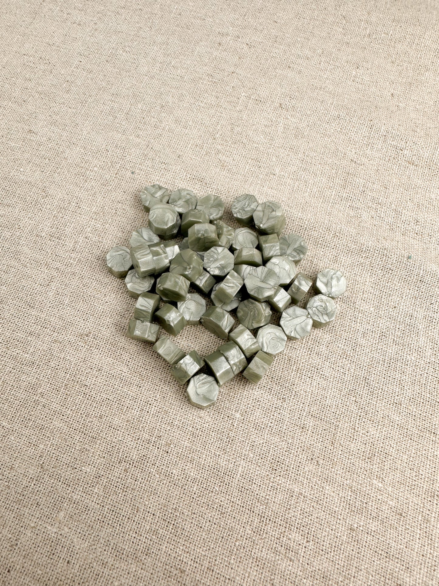Silver Sage Sealing Wax Beads