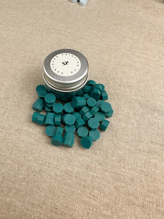 Turquoise Sealing Wax Beads - northernprintingco