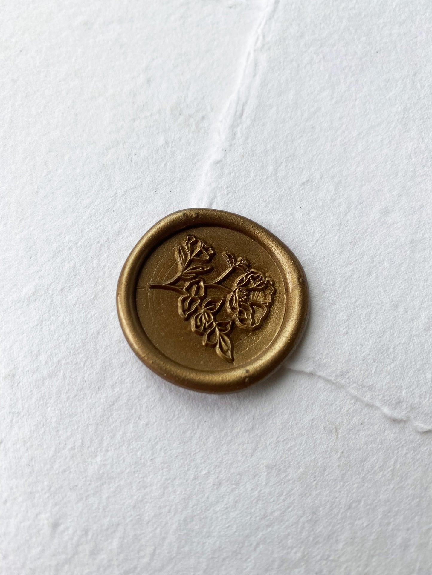 Floral Detail Wax Seal - northernprintingco