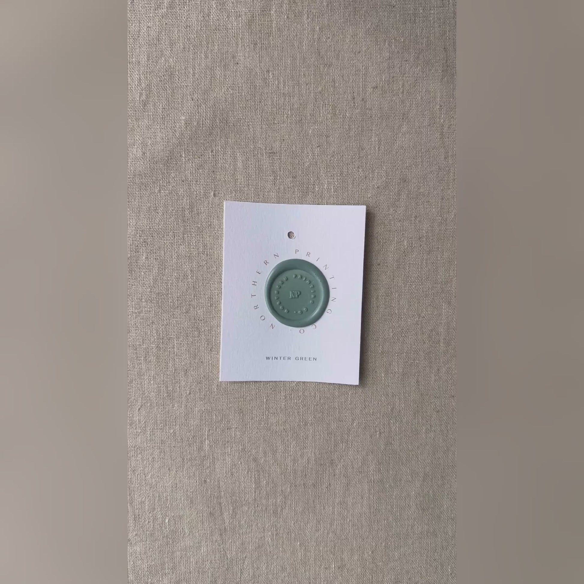 winter green sealing wax video swatch