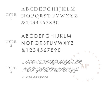 Circle Personalised Diagonal Monogram Wax Stamper