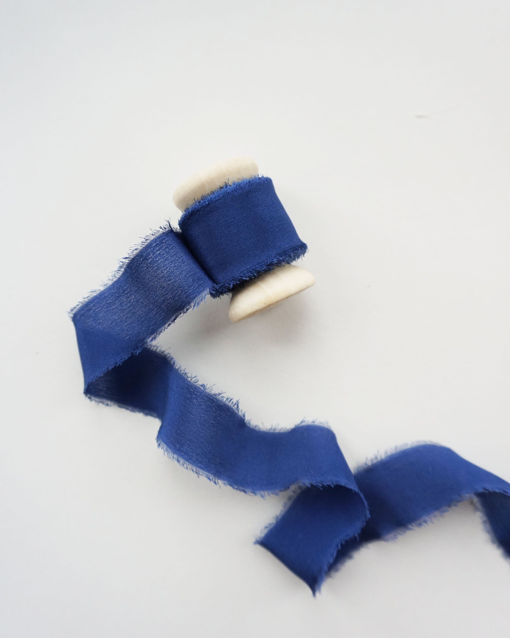Royal Blue Silk Ribbon - northernprintingco
