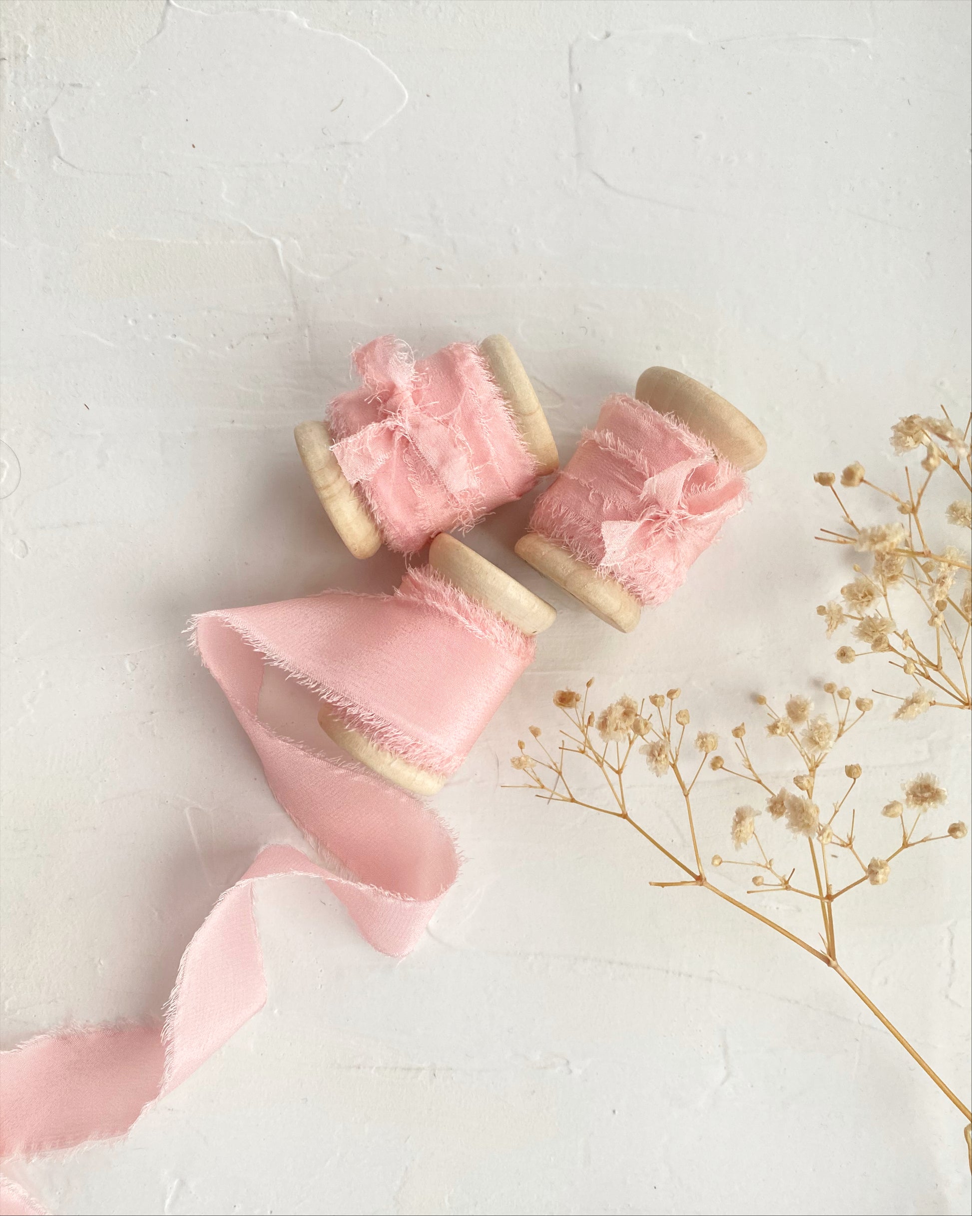 Candy Pink Silk Ribbon - northernprintingco
