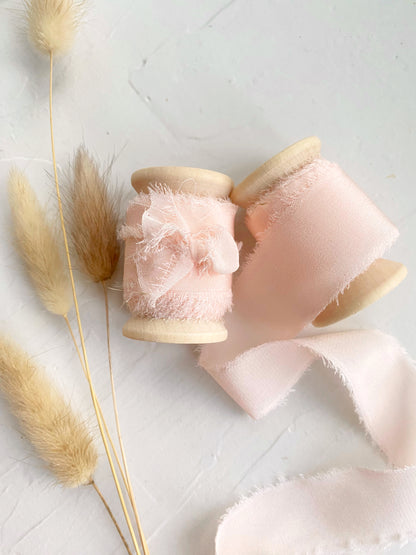 Soft Pink Silk Ribbon - northernprintingco