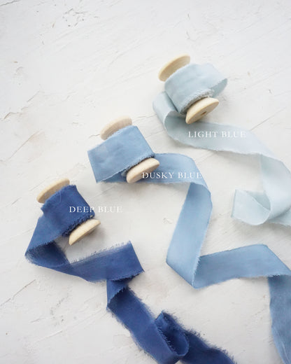 Light Blue Silk Ribbon - northernprintingco
